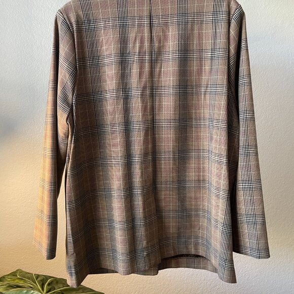 Women’s Old Navy Plaid Blazer – Size L - Picture 3 of 5
